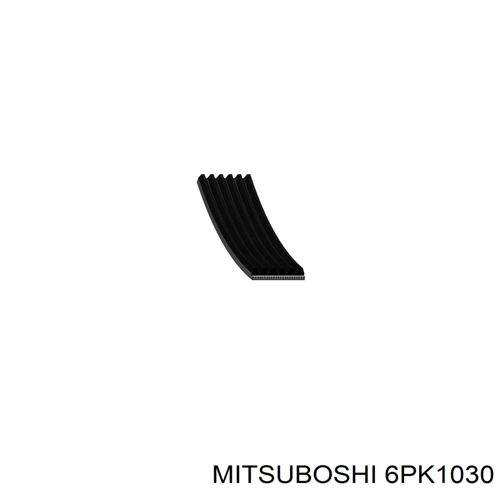 Correa trapezoidal 6PK1030 Mitsuboshi