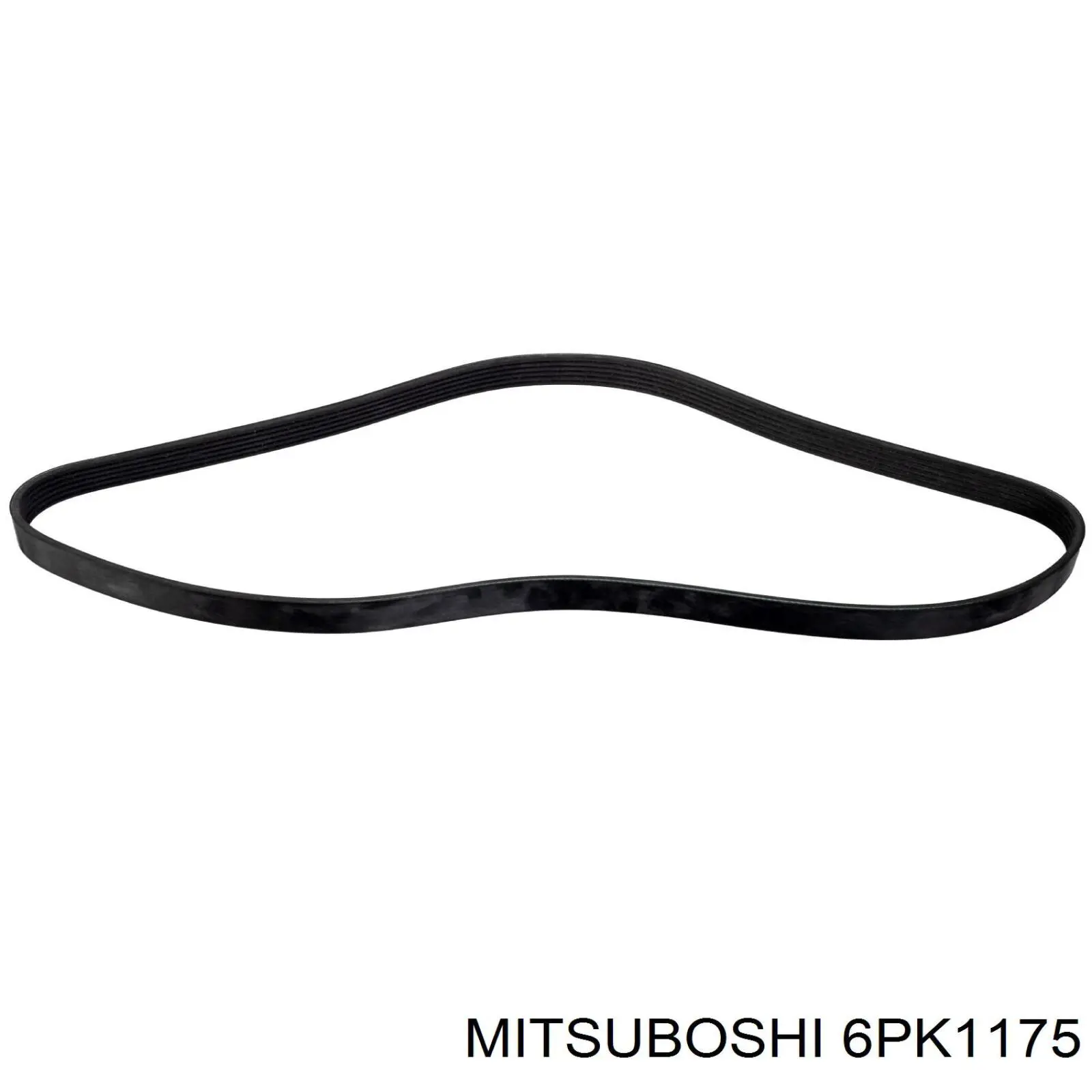 Correa trapezoidal 6PK1175 Mitsuboshi