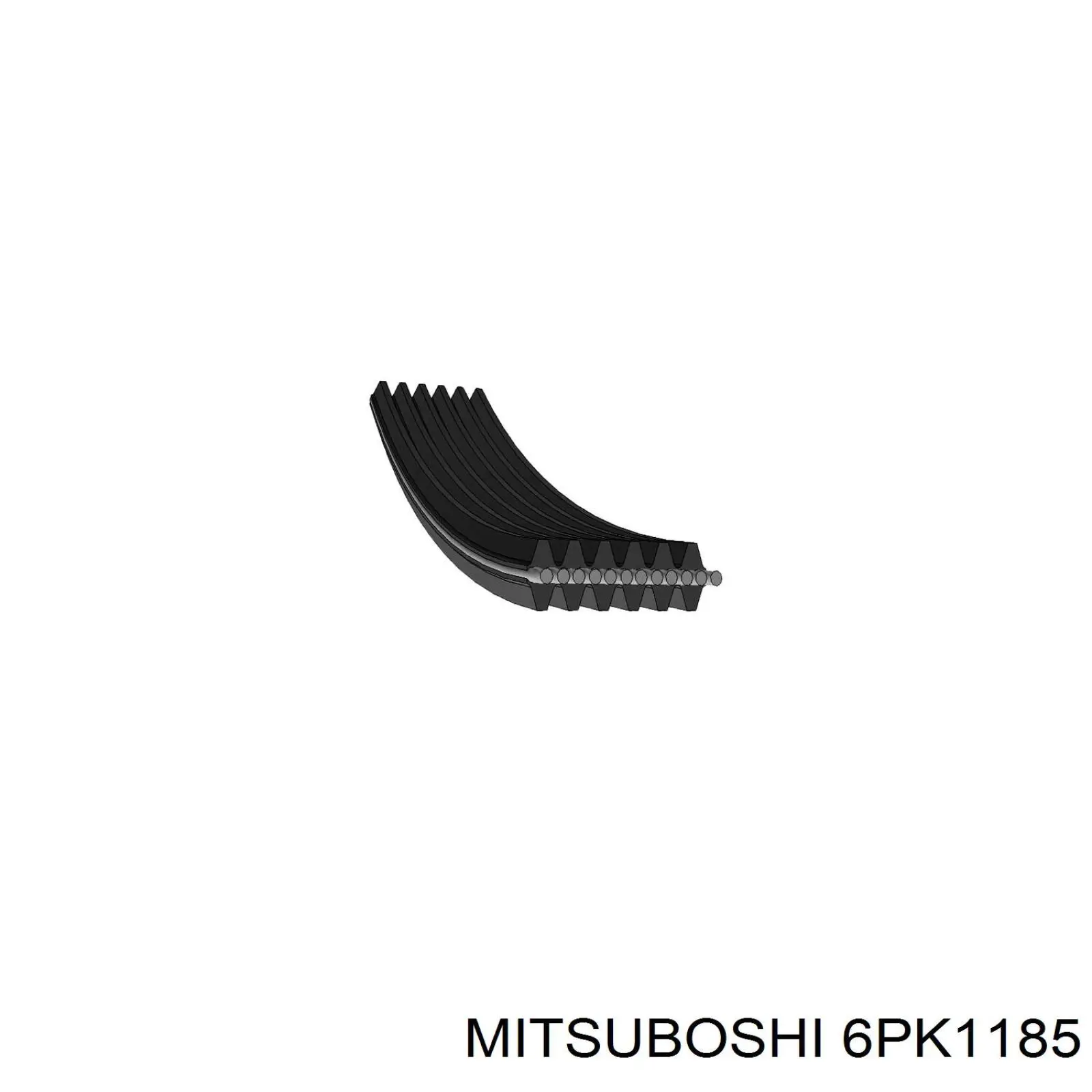 6PK1185 Mitsuboshi ремень генератора