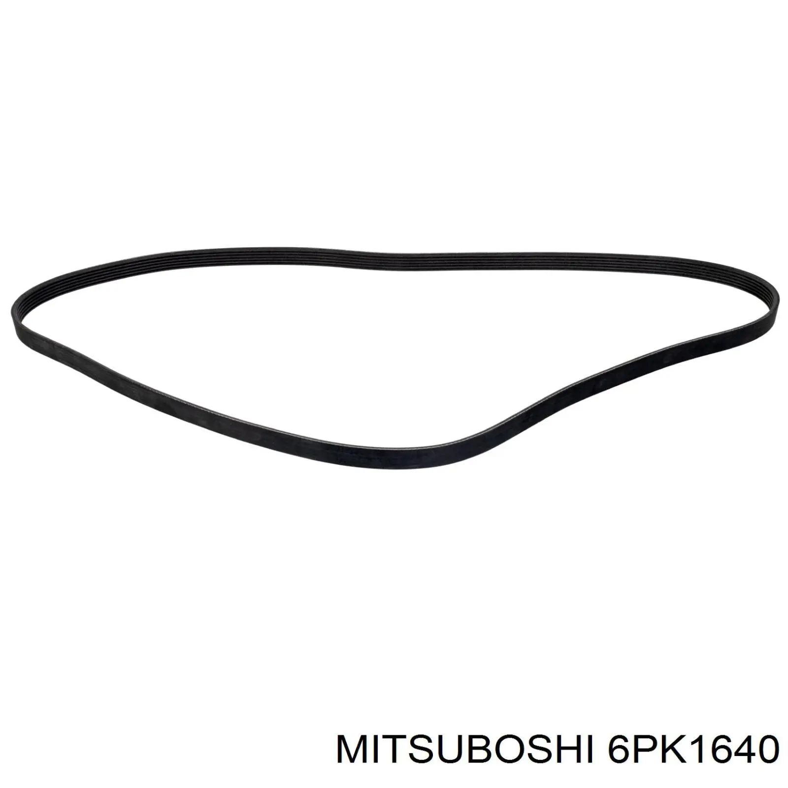 Correa trapezoidal 6PK1640 Mitsuboshi