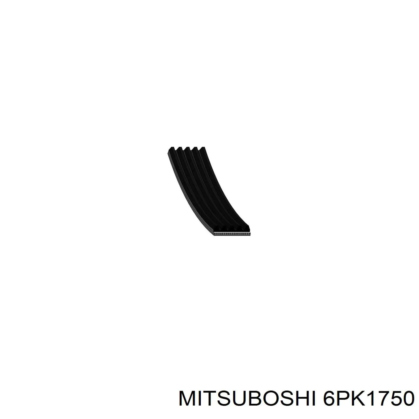 6PK1750 Mitsuboshi ремень генератора