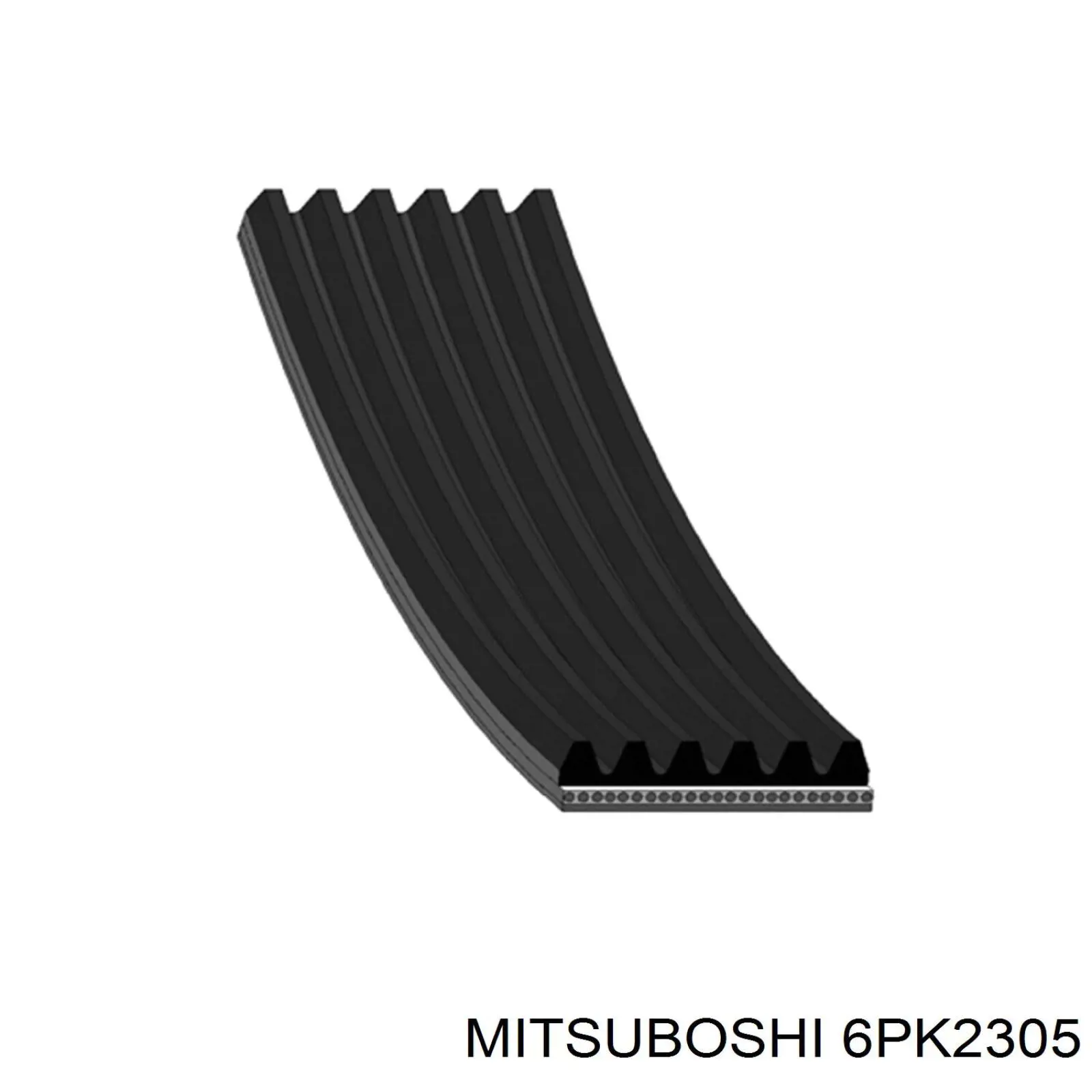 6PK2305 Mitsuboshi ремень генератора