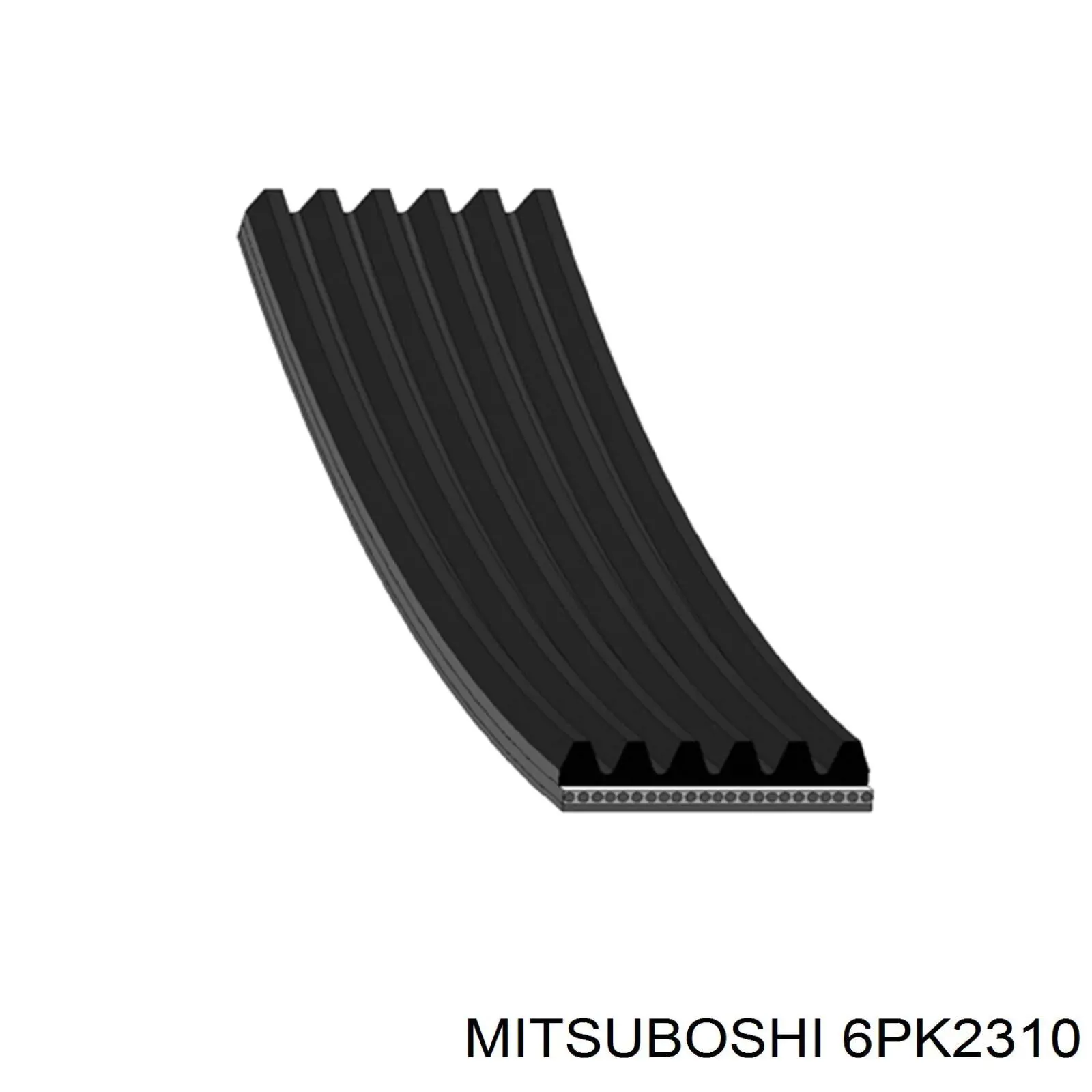 6PK2310 Mitsuboshi correia dos conjuntos de transmissão