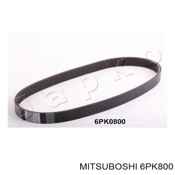 6PK800 Mitsuboshi ремень генератора