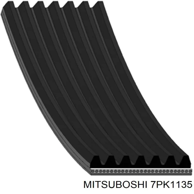 7PK1135 Mitsuboshi ремень генератора