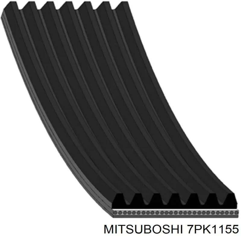7PK1155 Mitsuboshi ремень генератора