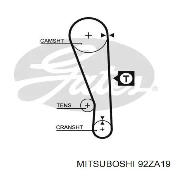 92ZA19 Mitsuboshi ремень грм