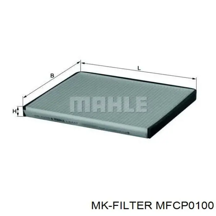 MFCP0100 MK Filter Внутрисалонный фильтр