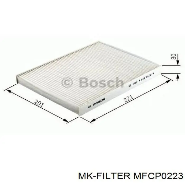 MFCP0223 MK Filter Внутрисалонный фильтр