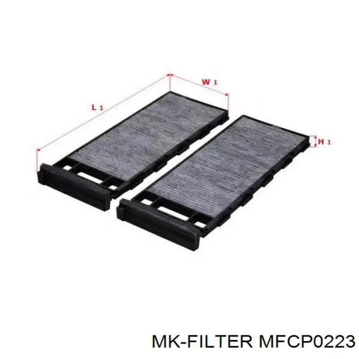 MFCP0223 MK Filter Внутрисалонный фильтр