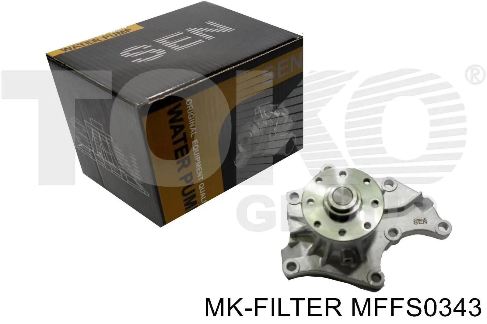 Купить MFFS0343 MK Filter Фильтр-отстойник топлива грубой очистки