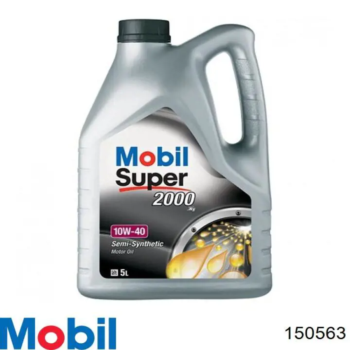Моторное масло Mobil Super 2000 X1 10W-40 Полусинтетическое 5л (150563)