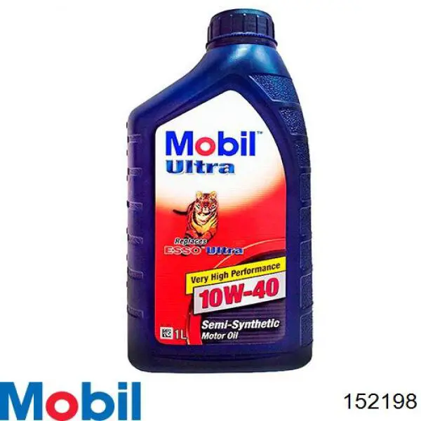 Моторное масло Mobil ULTRA 10W-40 Полусинтетическое 1л (152198)