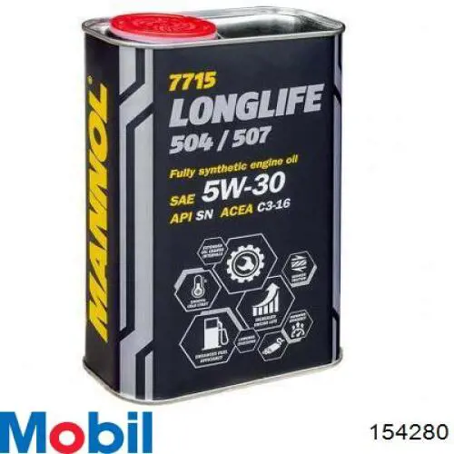 154280 Mobil Масло двигателя