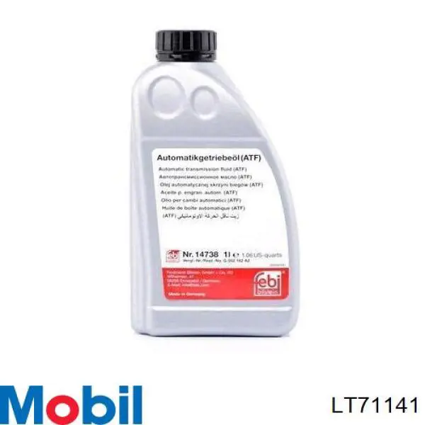 Масло в коробку Mobil LT71141
