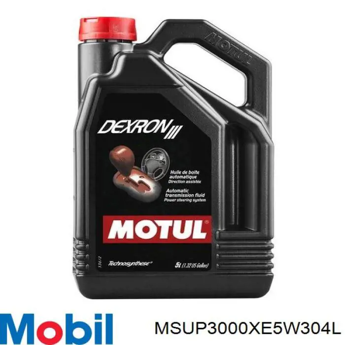 Моторное масло MSUP3000XE5W304L Mobil