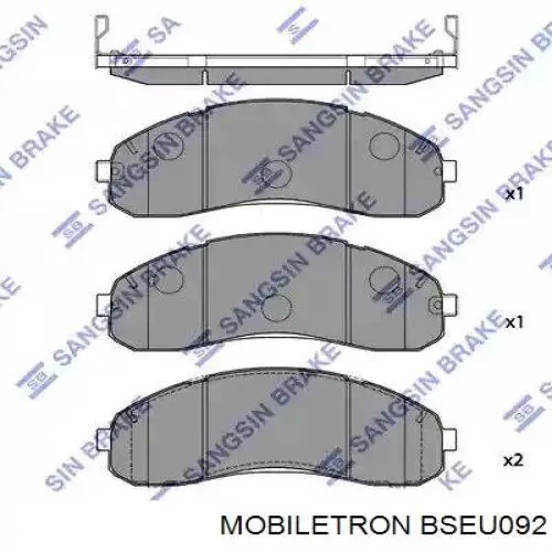 Contacto de aviso, desgaste de los frenos BSEU092 Mobiletron