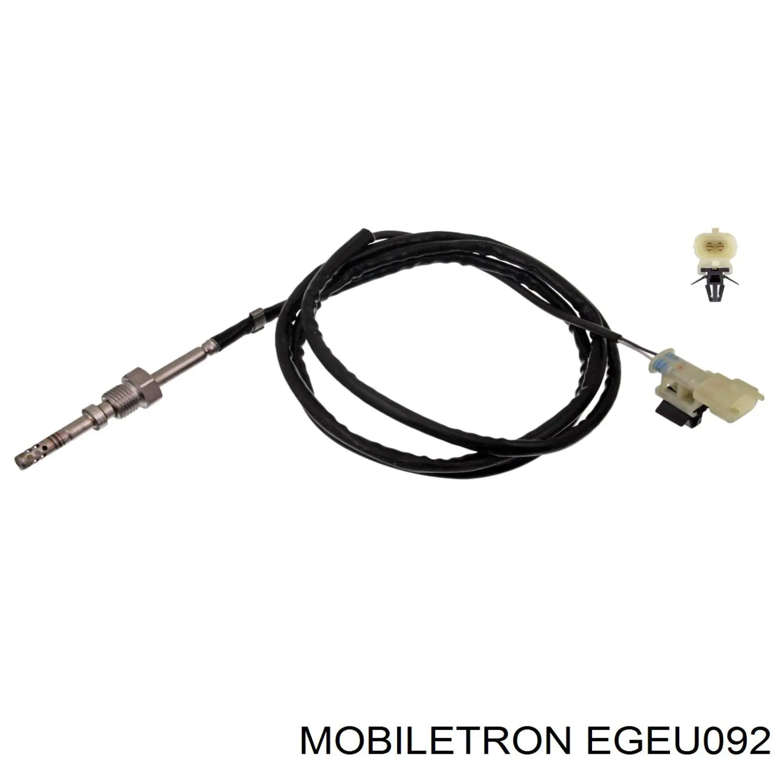 EGEU092 Mobiletron sensor de temperatura dos gases de escape (ge, depois de filtro de partículas diesel)