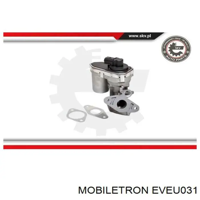 Купить EVEU031 Mobiletron Клапан EGR системы рециркуляции отработавших газов