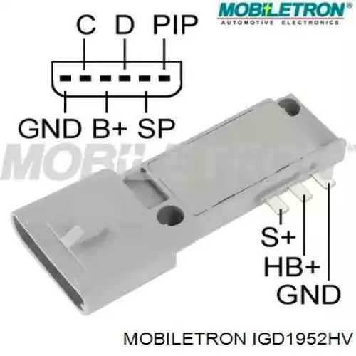 Модуль зажигания (коммутатор) Mobiletron IGD1952HV цена, от 23.09 USD