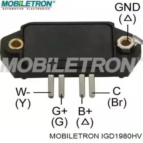 Модуль зажигания (коммутатор) Mobiletron IGD1980HV