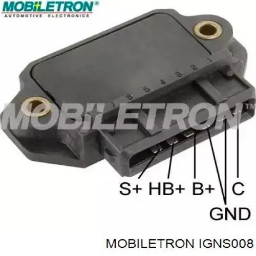 Модуль зажигания (коммутатор) Mobiletron IGNS008 цена, от 26.17 USD