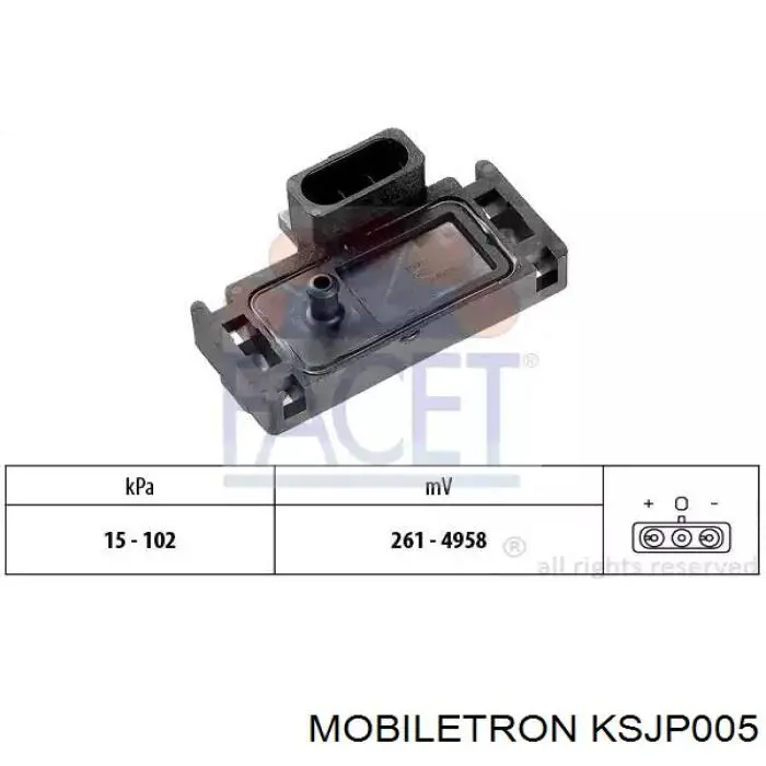 Купить KSJP005 Mobiletron Датчик детонации
