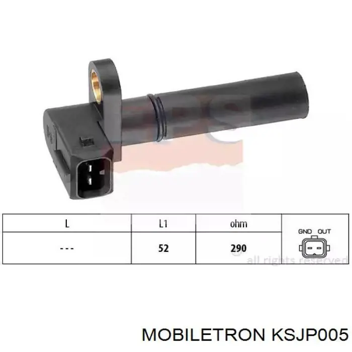 Датчик детонации Mobiletron KSJP005