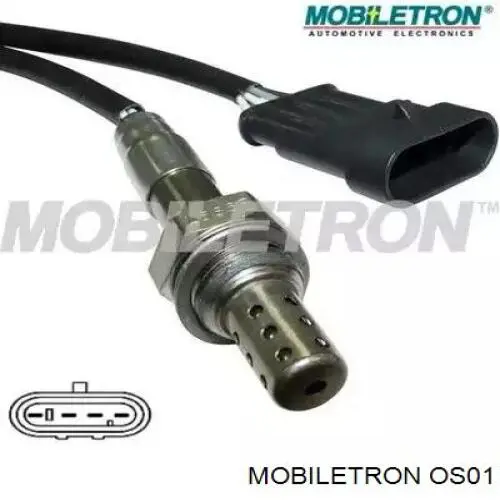 Лямбдазонд, датчик кислорода до катализатора Mobiletron OS01 цена, от 17.03 USD