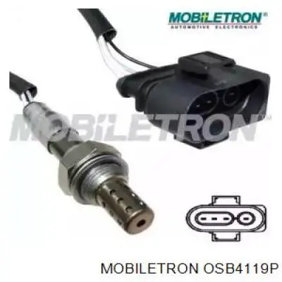 OSB4119P Mobiletron лямбда-зонд, датчик кислорода