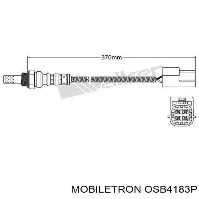 Датчик кислорода после катализатора OSB4183P Mobiletron