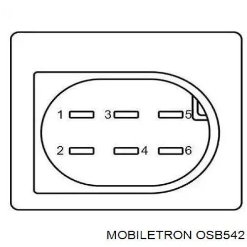 Датчик кислорода до катализатора OSB542 Mobiletron