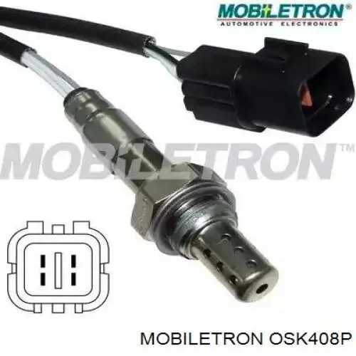 OS-K408P Mobiletron лямбда-зонд, датчик кислорода