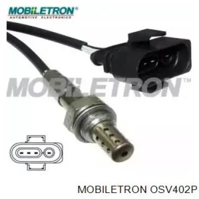 OS-V402P Mobiletron sonda lambda, sensor de oxigênio até o catalisador