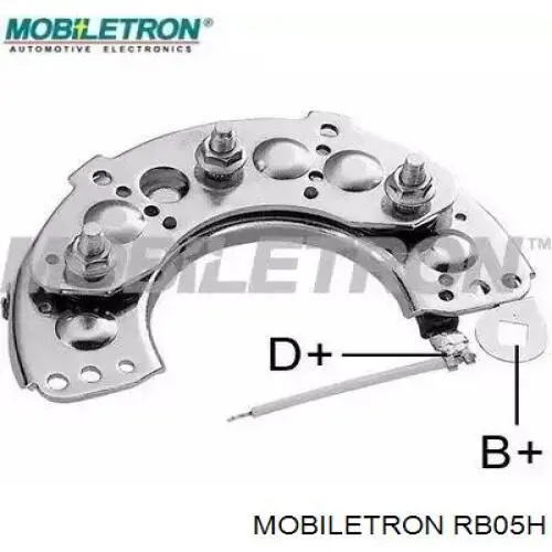 Alternador Diodo Puente Rectificador RB05H Mobiletron