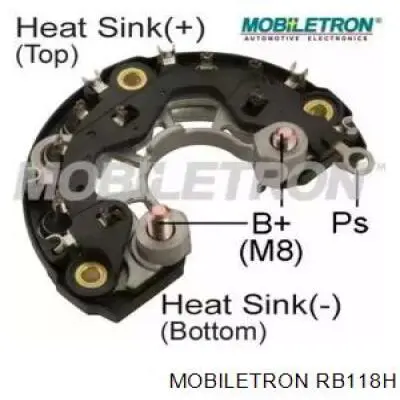 Купить RB118H Mobiletron Выпрямитель диодный