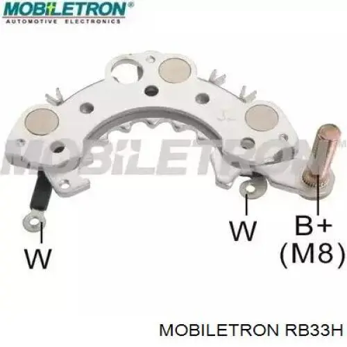 Alternador Diodo Puente Rectificador RB33H Mobiletron