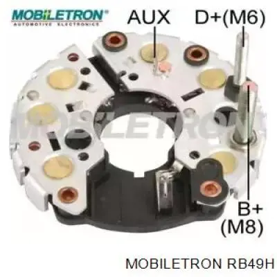 RB49H Mobiletron eixo de diodos do gerador