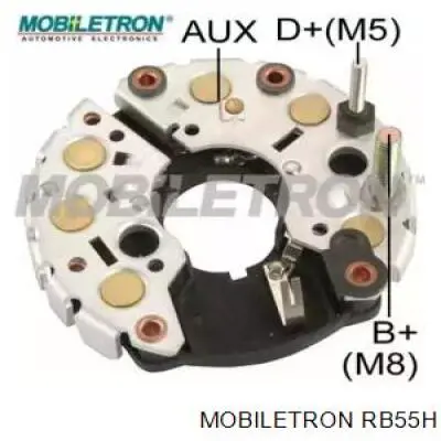 RB55H Mobiletron eixo de diodos do gerador