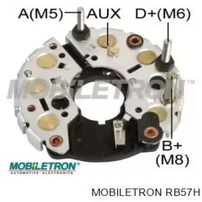RB57H Mobiletron eixo de diodos do gerador