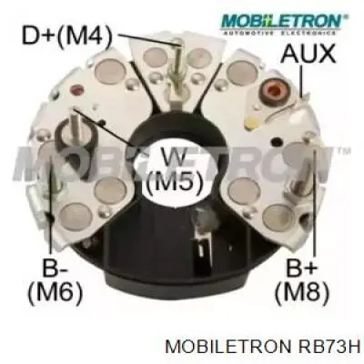 RB73H Mobiletron eixo de diodos do gerador