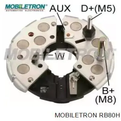 RB80H Mobiletron eixo de diodos do gerador