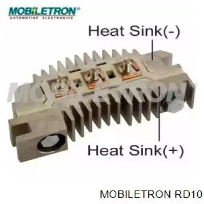 RD10 Mobiletron eixo de diodos do gerador
