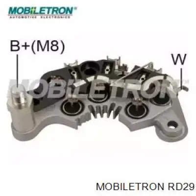 RD29 Mobiletron реле-регулятор генератора (реле зарядки)