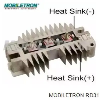 RD31 Mobiletron eixo de diodos do gerador