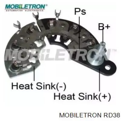 RD38 Mobiletron Выпрямитель генератора