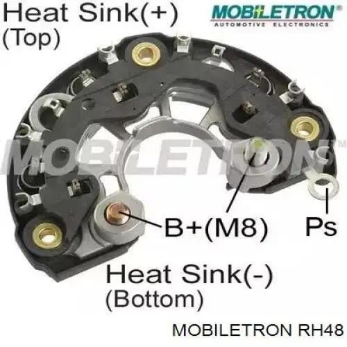Выпрямитель Mobiletron RH48 цена, от 12.06 USD