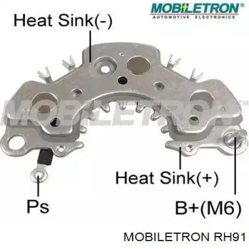 Мост диодный генератора RH91 Mobiletron