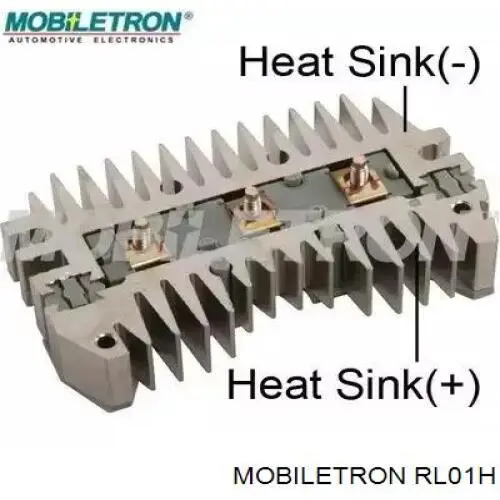 Alternador Diodo Puente Rectificador RL01H Mobiletron