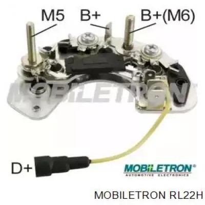 RL22H Mobiletron eixo de diodos do gerador